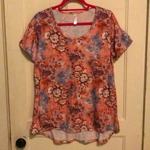 Floral classic t large